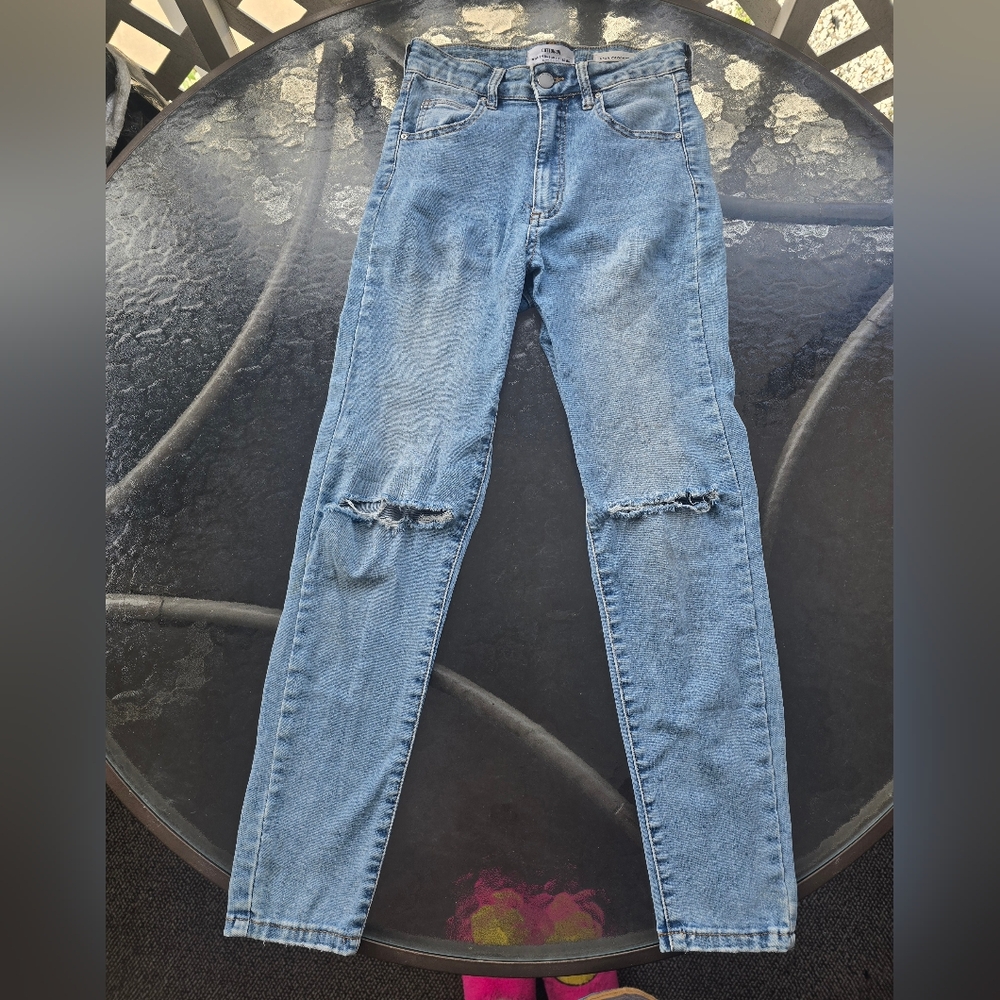 Cotton On High-Rise Cropped Skinny Jeans [US 4]